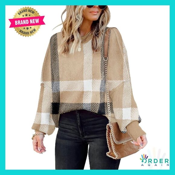 Sweaters - Oversized Cable Knit Pullover Batwing Sleeve Crewneck Chic Minimal Y2K